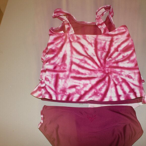 Burndngy 2 Pcs justice Tankini Swimsuit Size 7 - Picture 7 of 12